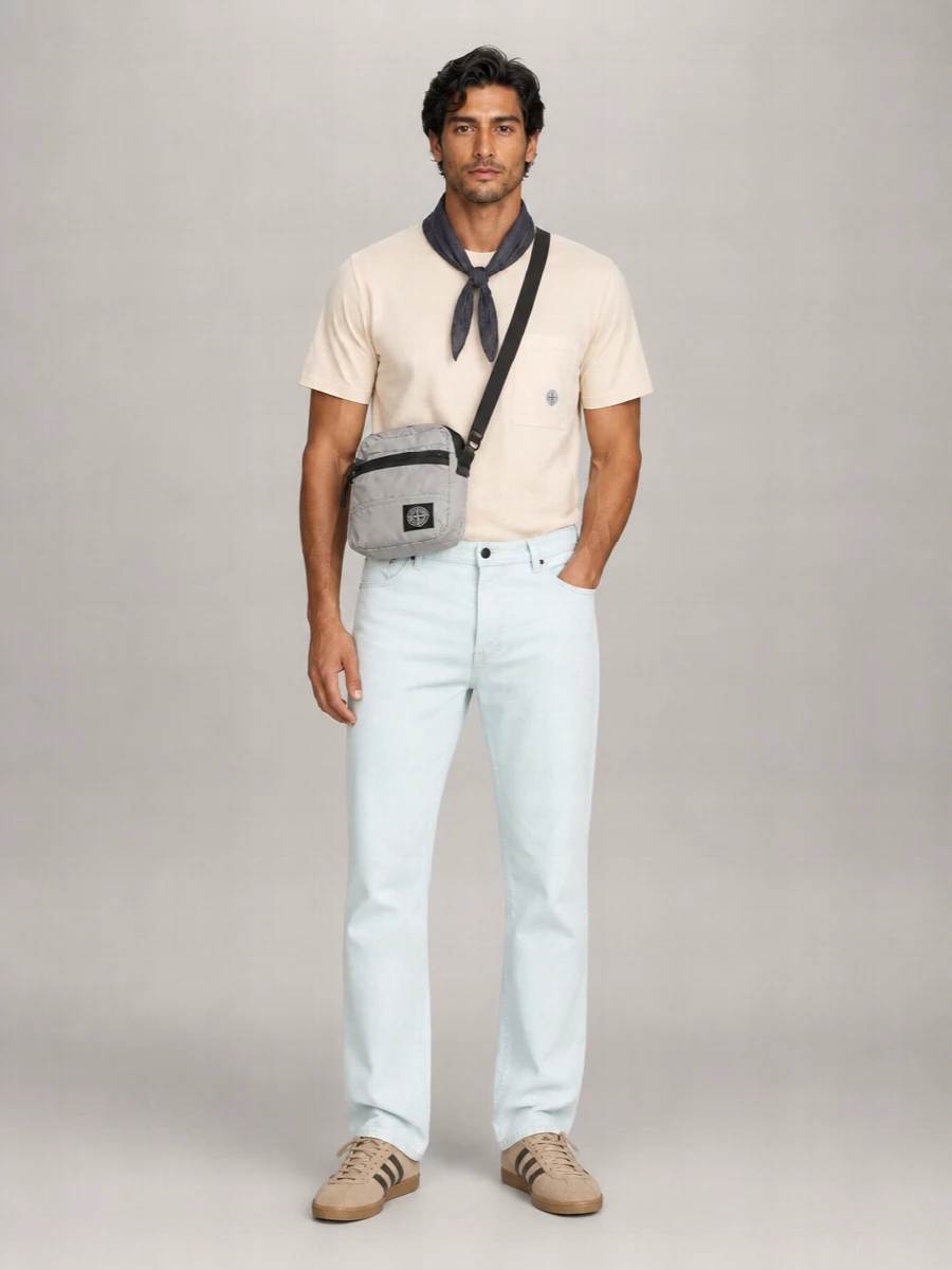 Stone Island Cotton Short-Sleeve T-Shirt