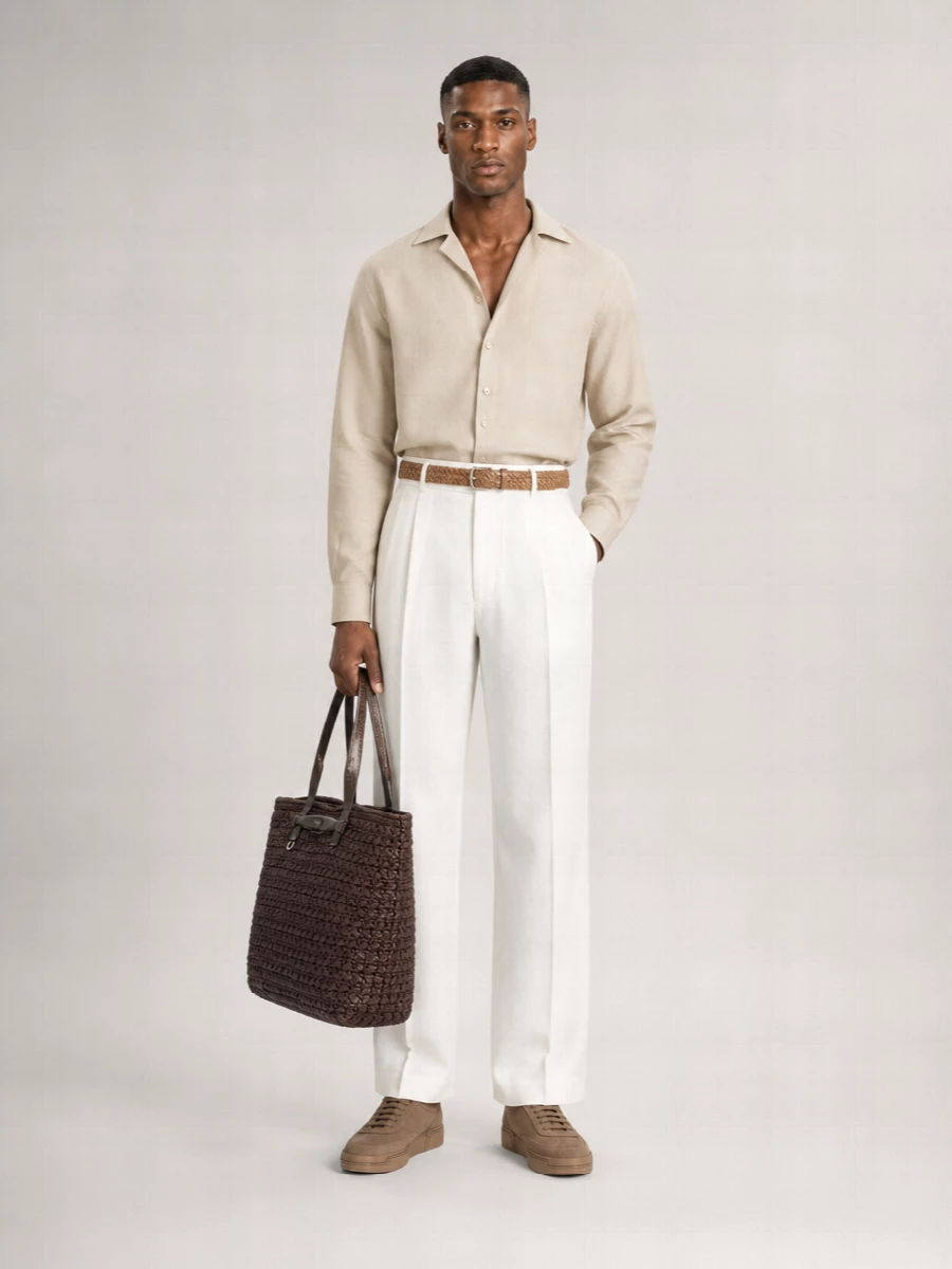Dolce&Gabbana Linen Tailored Shorts