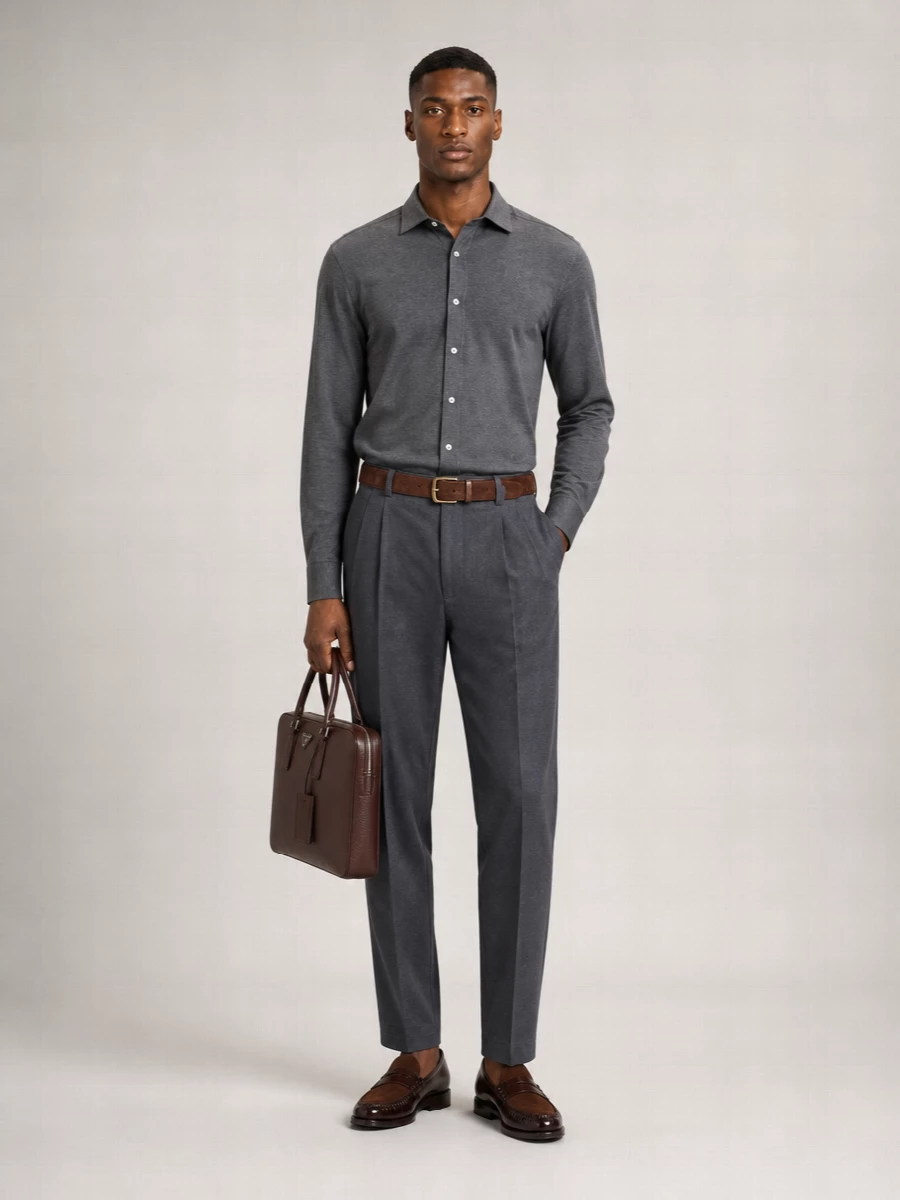 Brunello Cucinelli Leather Suede Loafers