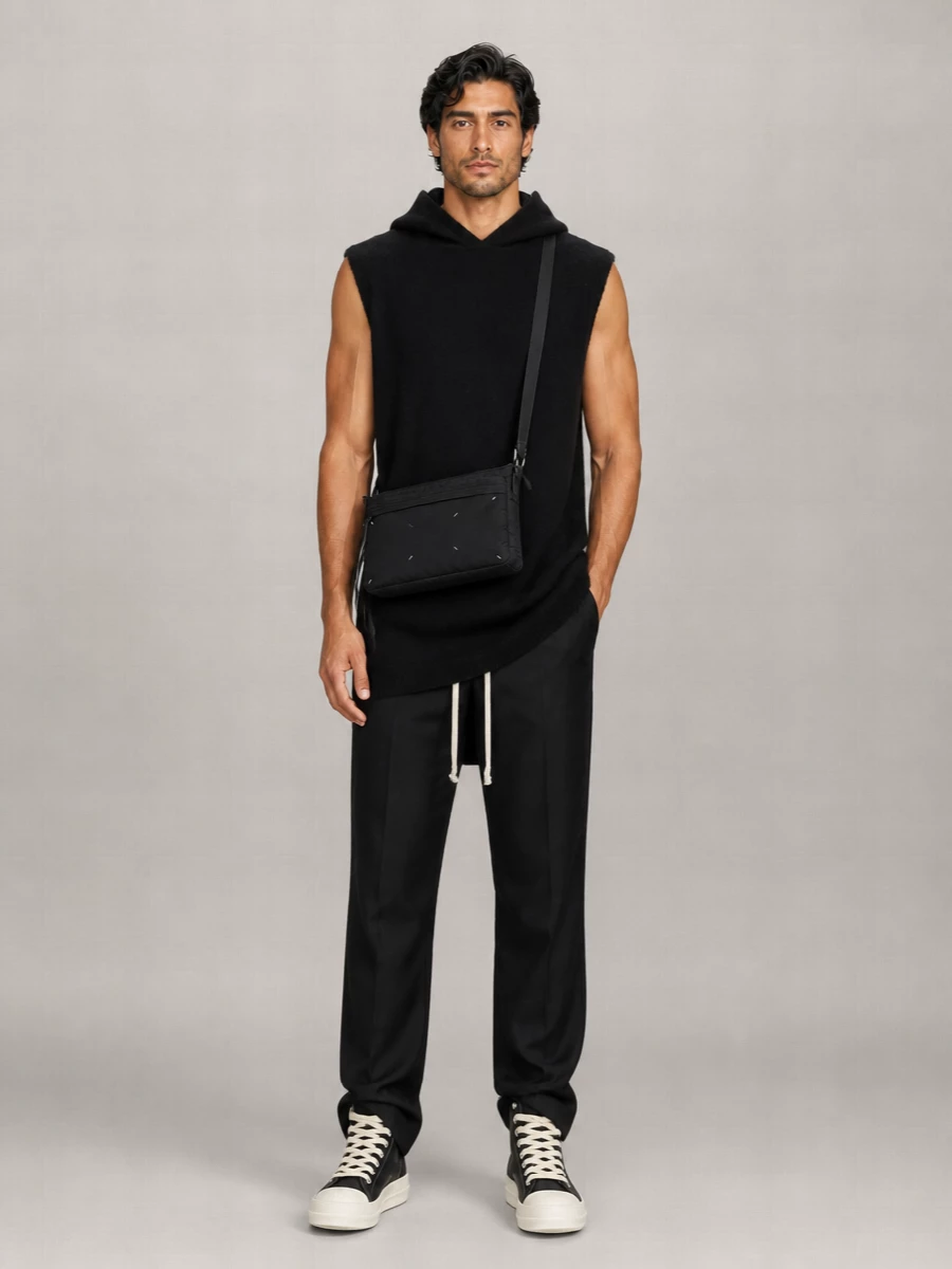 Rick Owens Cashmere Sleeveless Knit Jumper