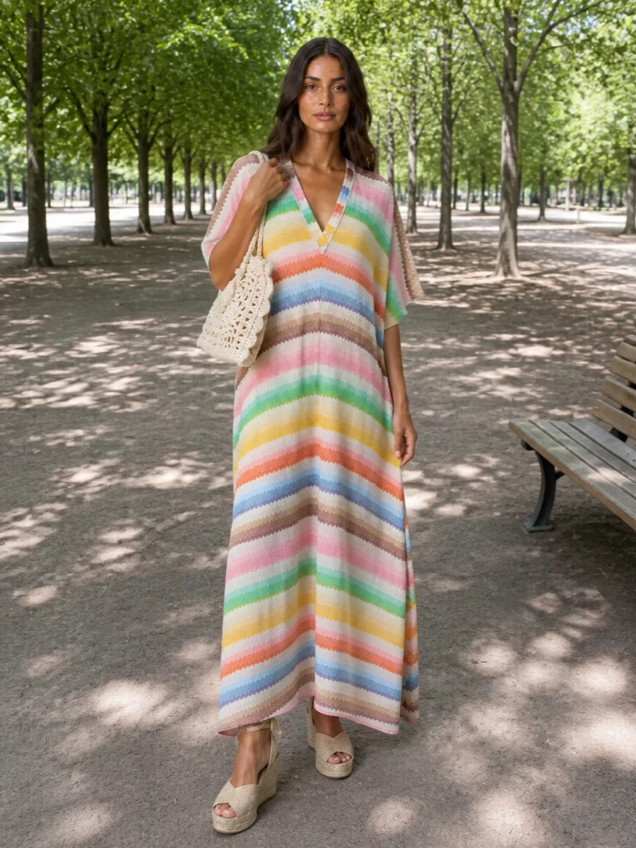 Missoni kaftan espadrille wedges crochet bag