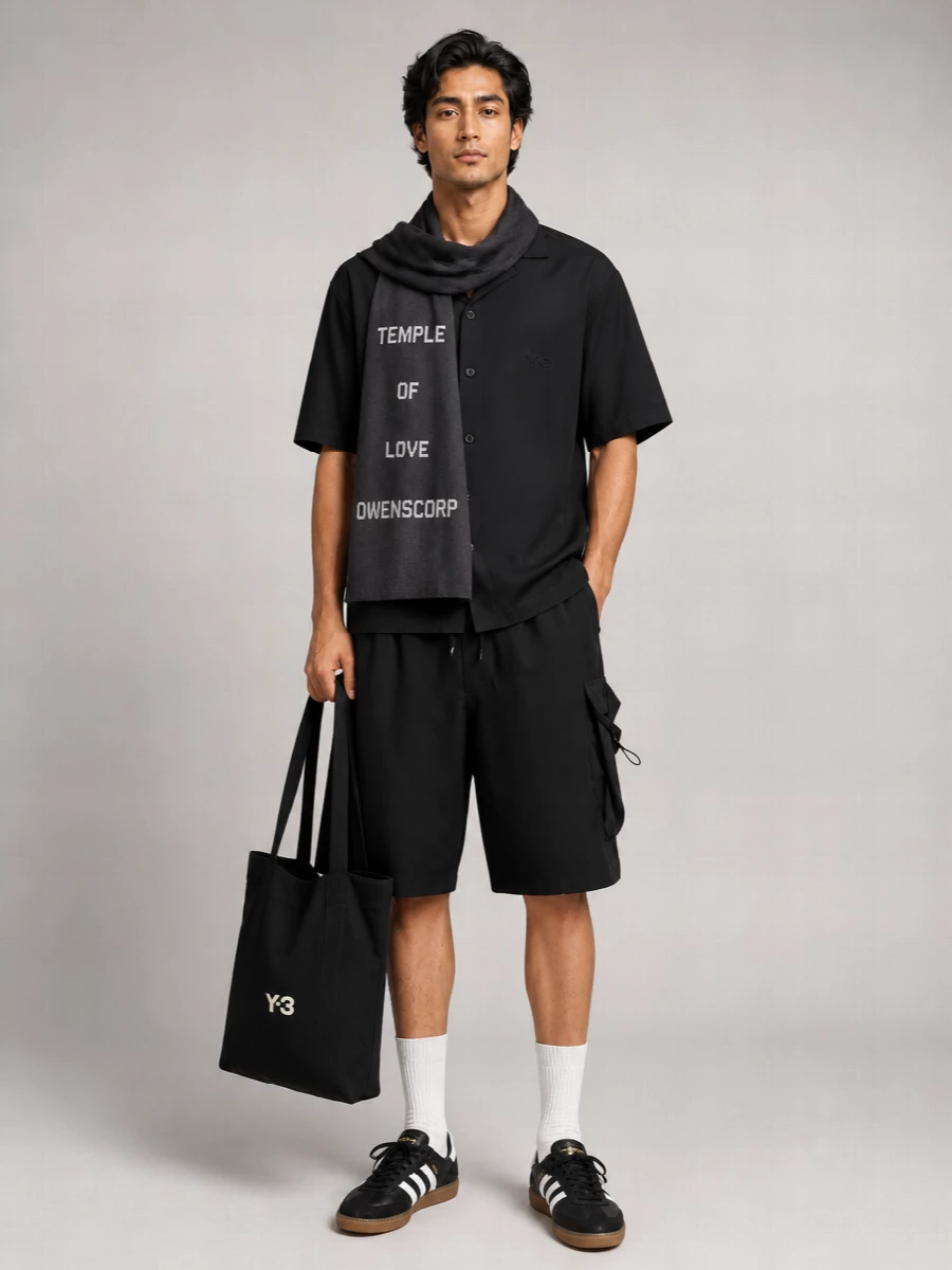 Y-3 Short-Sleeve Bowling Shirt