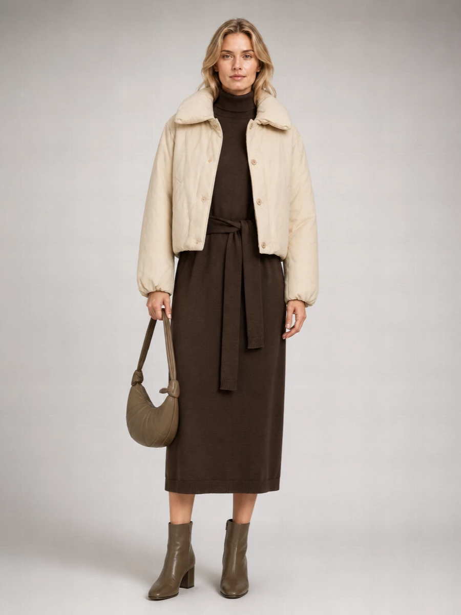 Lemaire Quilted Short Puffer Jacket