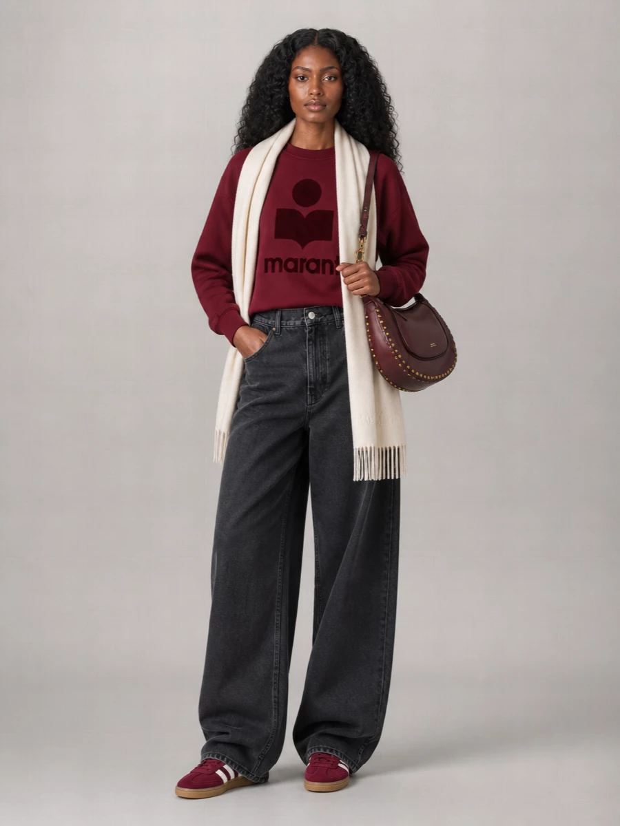 Isabel Marant Etoile Logo Print Sweatshirt