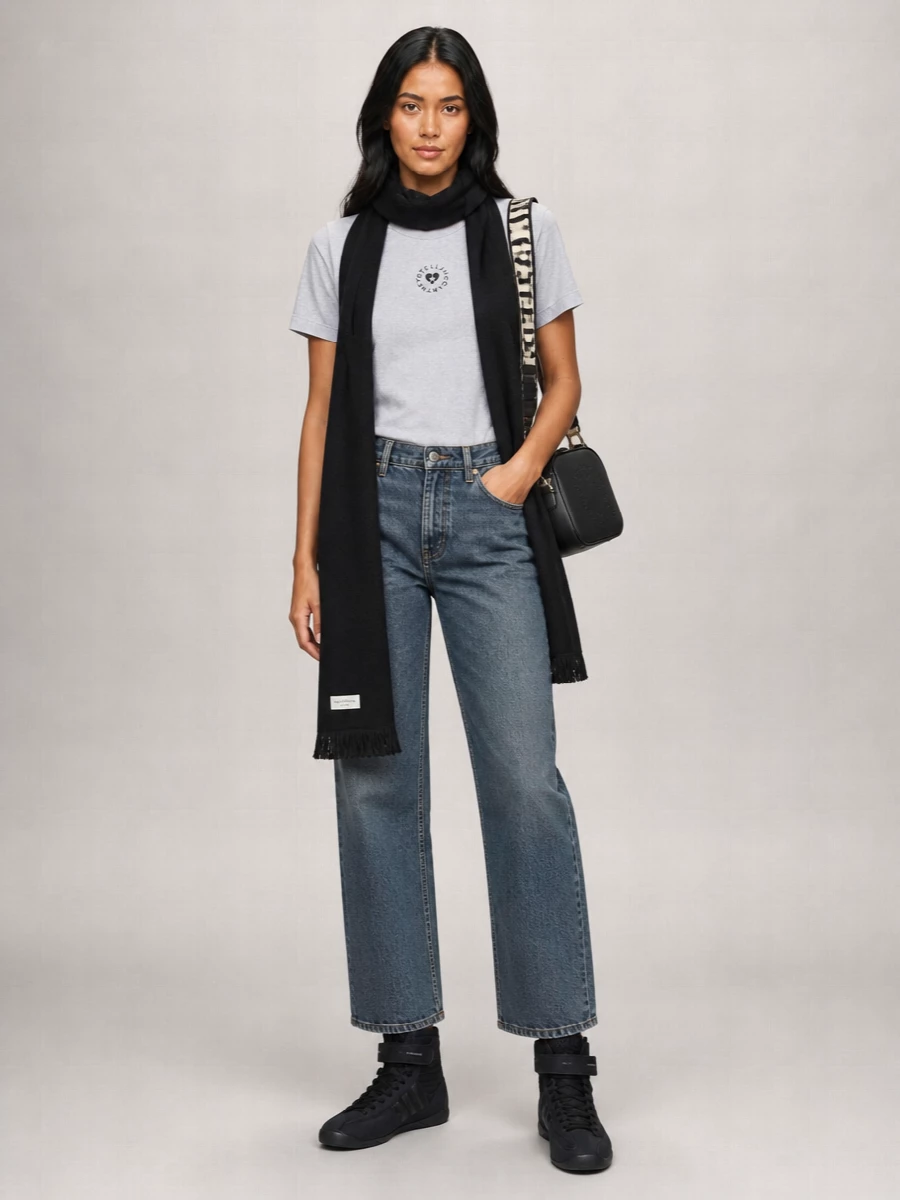 Stella Mccartney Cotton Logo Print Short Sleeve T-Shirt