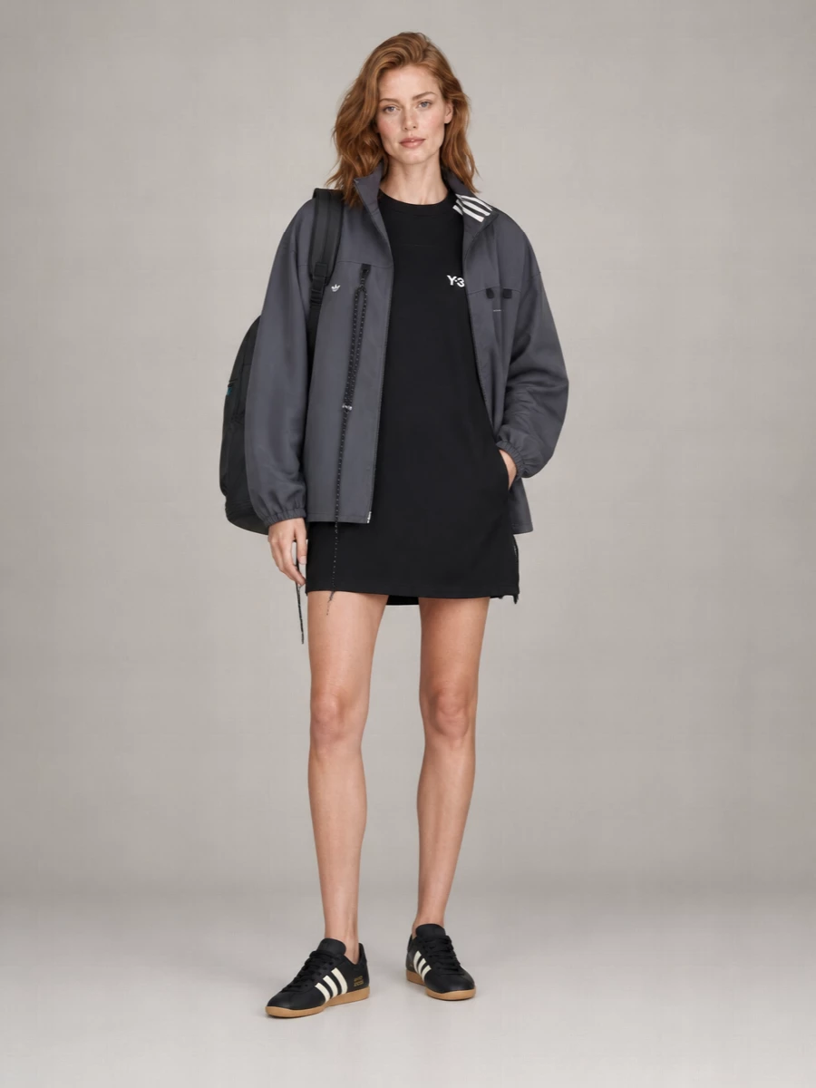 Adidas Recycled Polyester Fitted Jacket