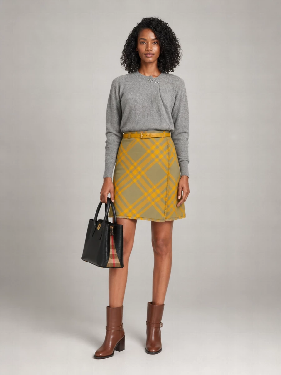 Burberry Leather Shoulder Bag
