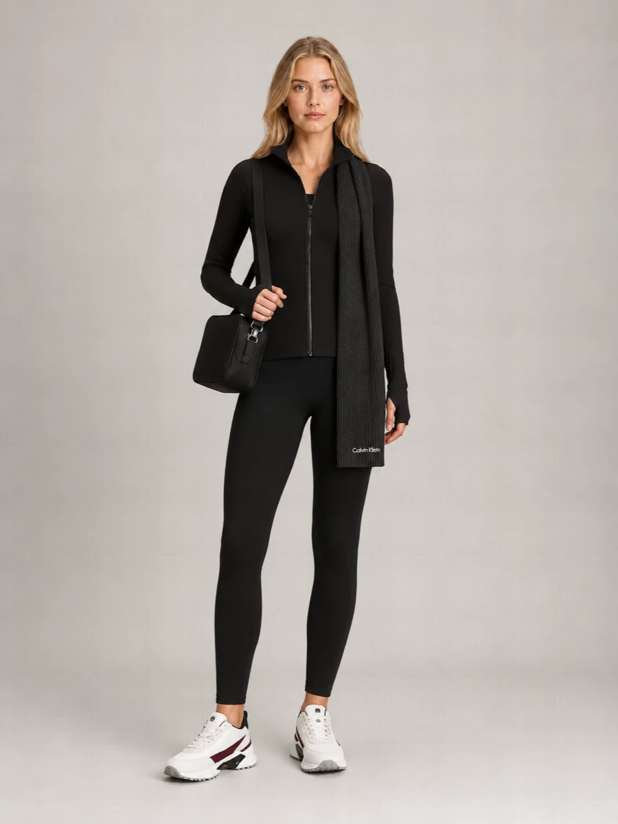 Calvin Klein soft sport full zip jacket