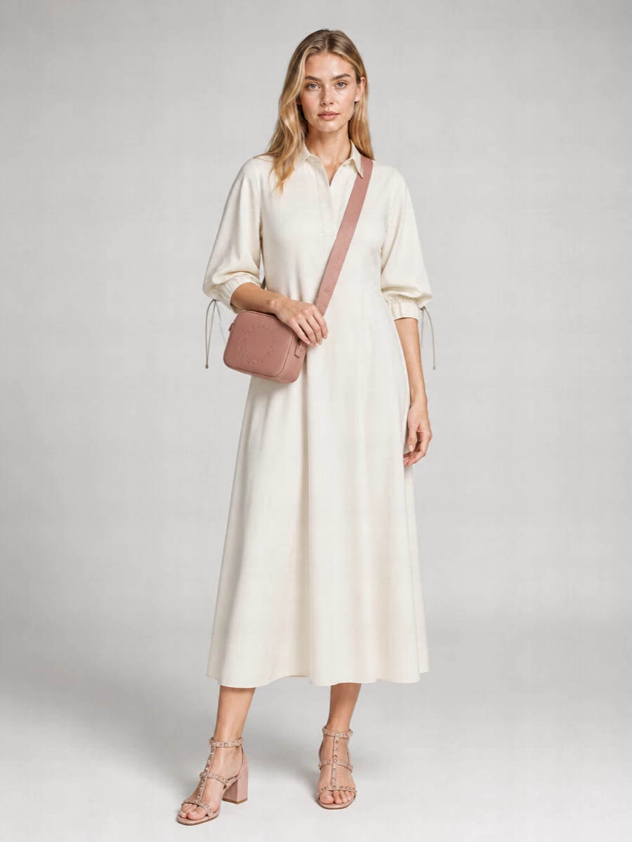 Stella Mccartney Logo Crossbody Camera Bag Polyamide Crossbody Bag