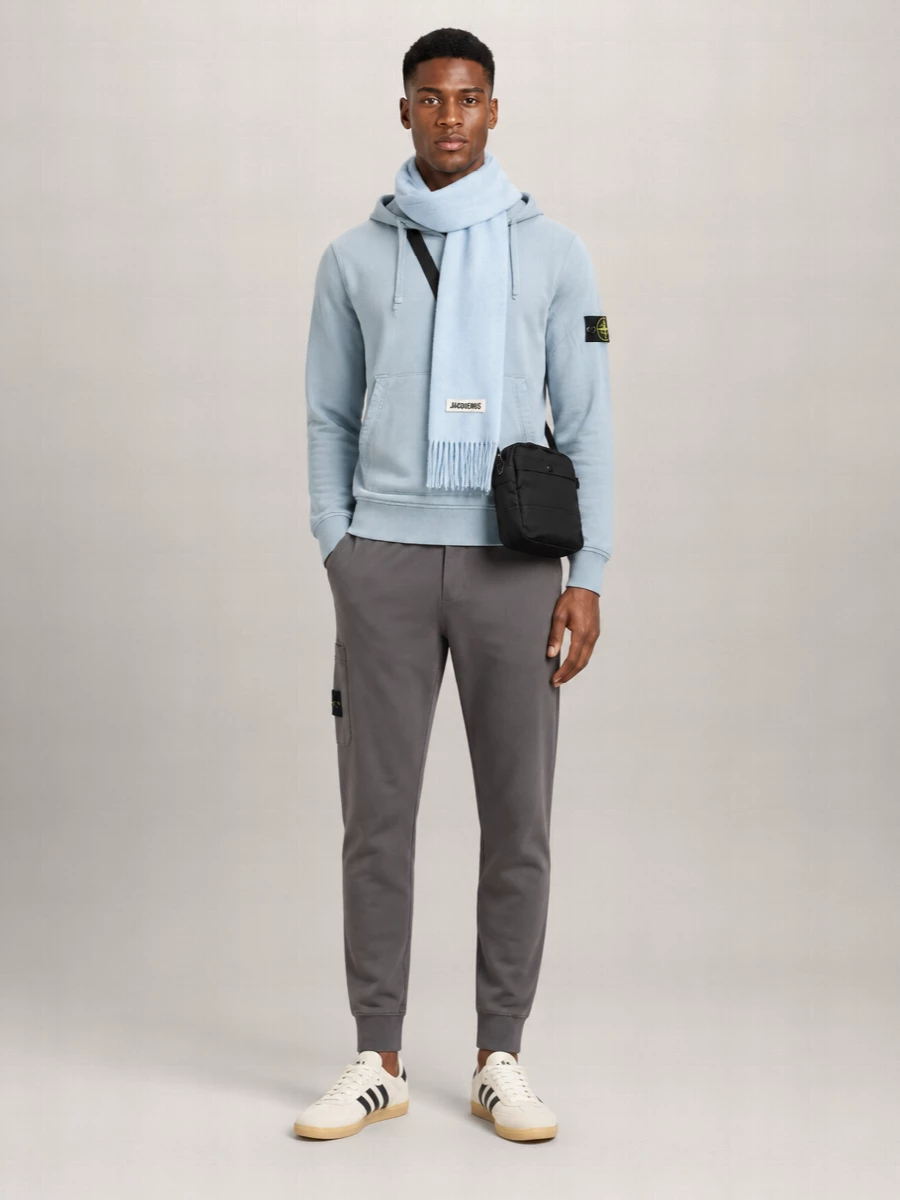 Stone Island Cotton Regular-Fit Hoodie