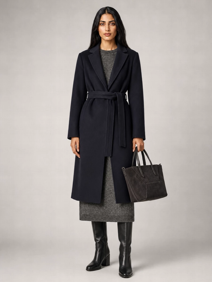 Brunello Cucinelli Cashmere Belted Coat