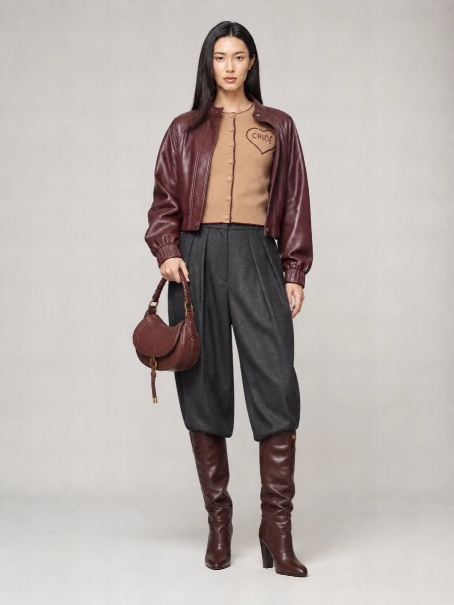 Chloé Marcie Mini Leather Shoulder Bag