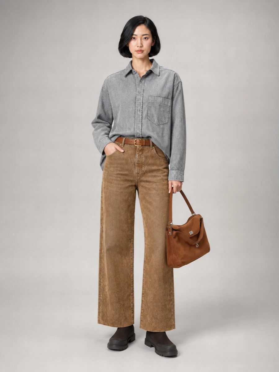 Darkpark Cotton Straight-Leg Jeans