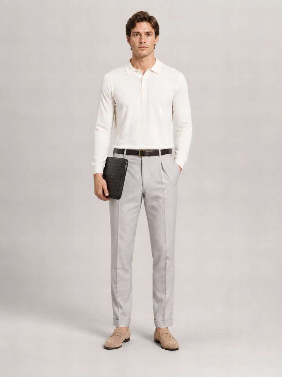 Pt Torino Straight-Leg Tailored Trousers