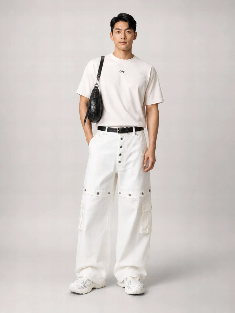 Off-White Denim Super Baggy Jeans