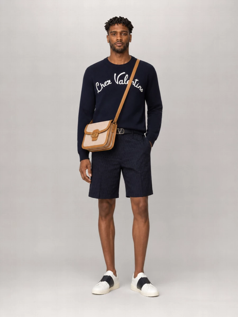 Valentino Virgin Wool Crewneck Jumper