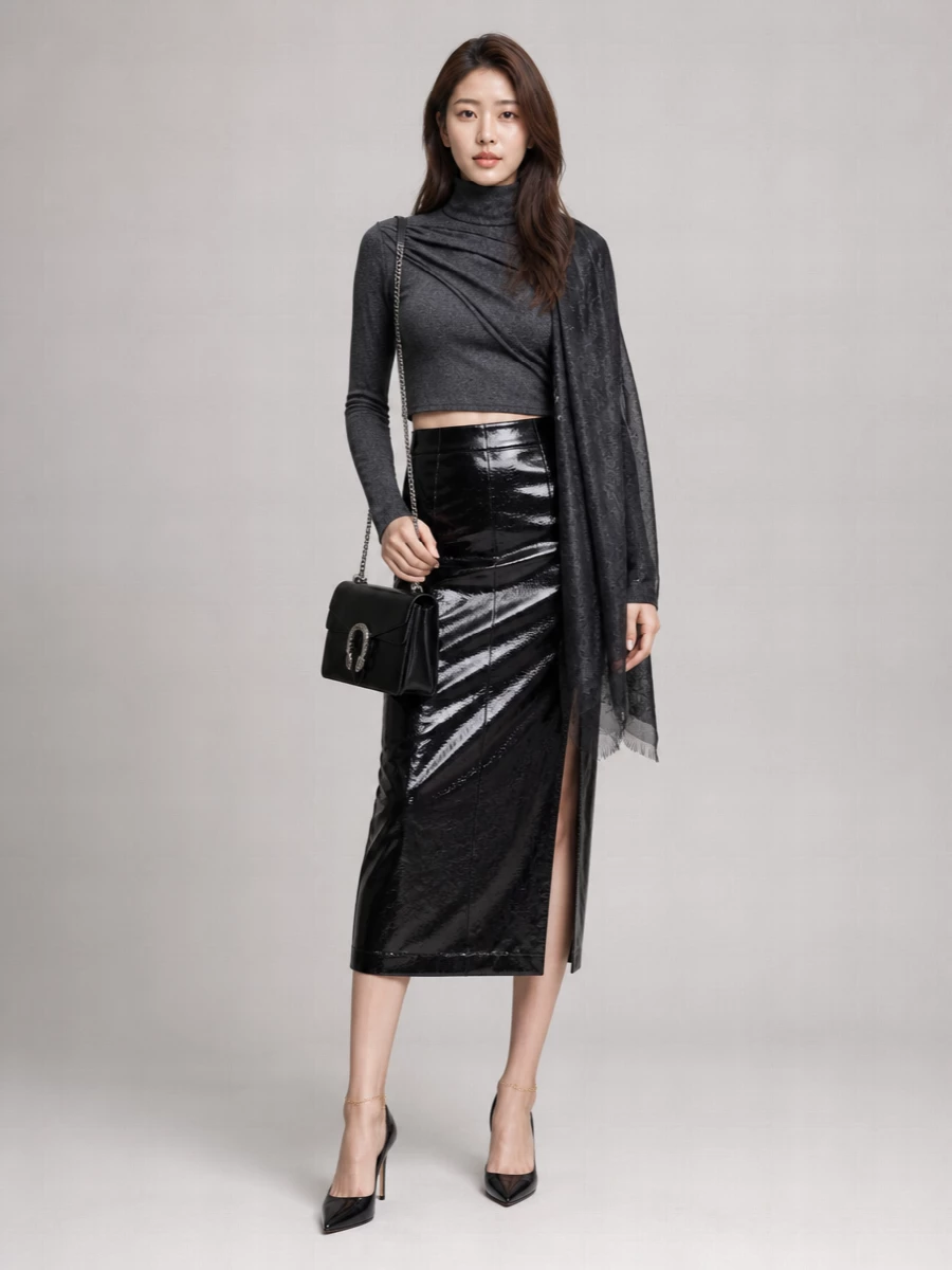 Gucci Metallic Knit Top