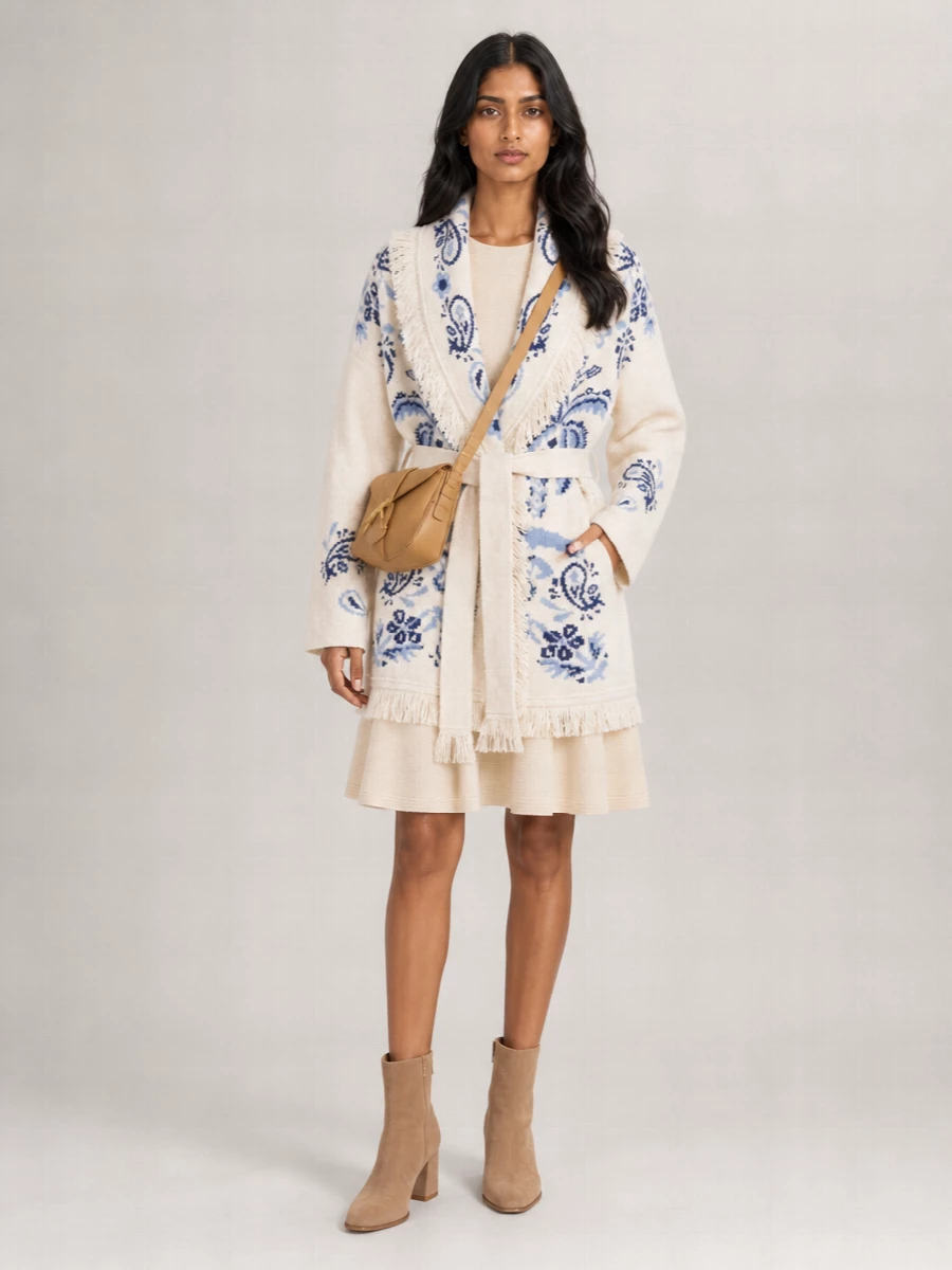 Alanui Wool Cashmere Cape