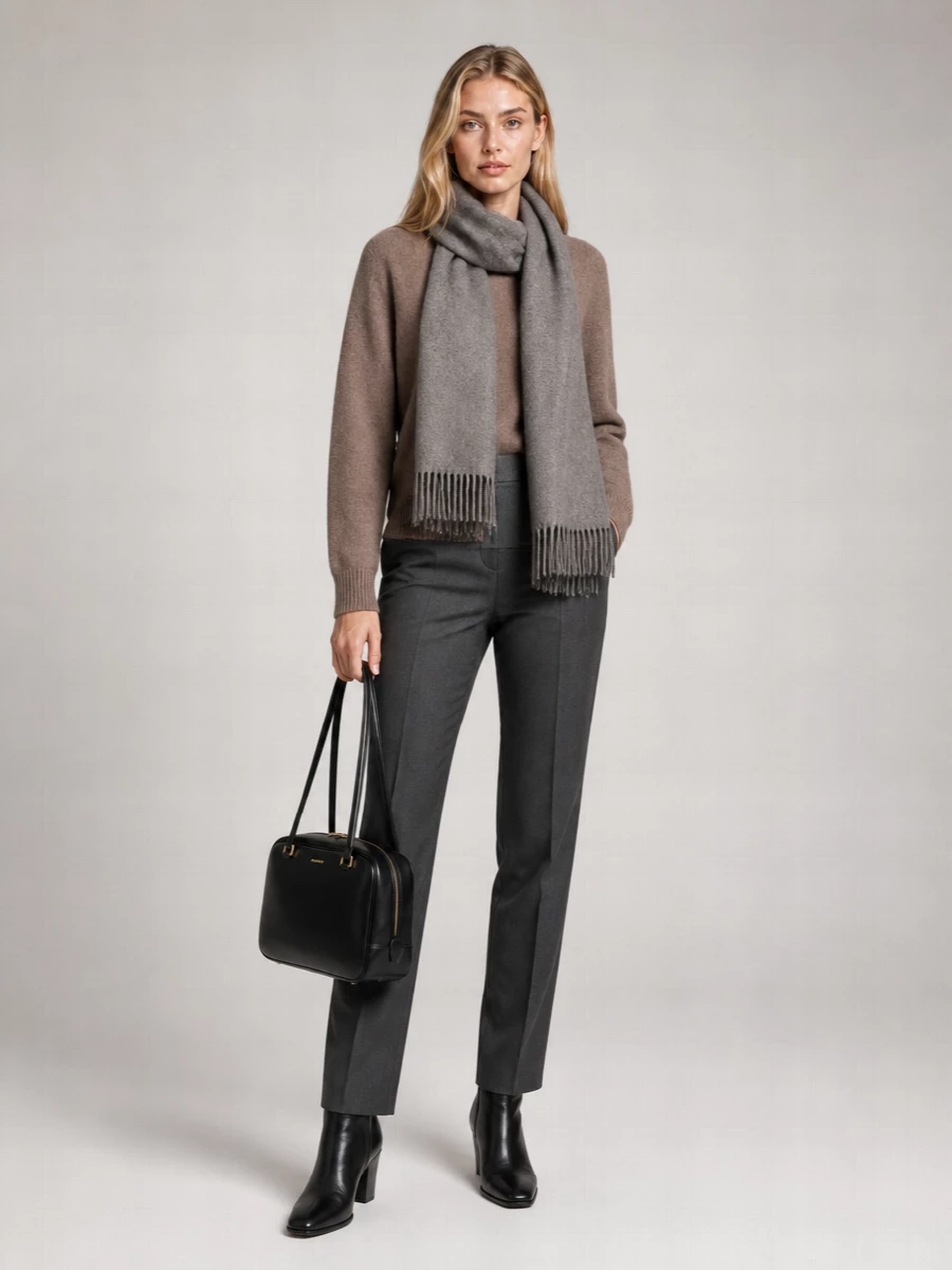 Jil Sander Medium Leather Shoulder Bag