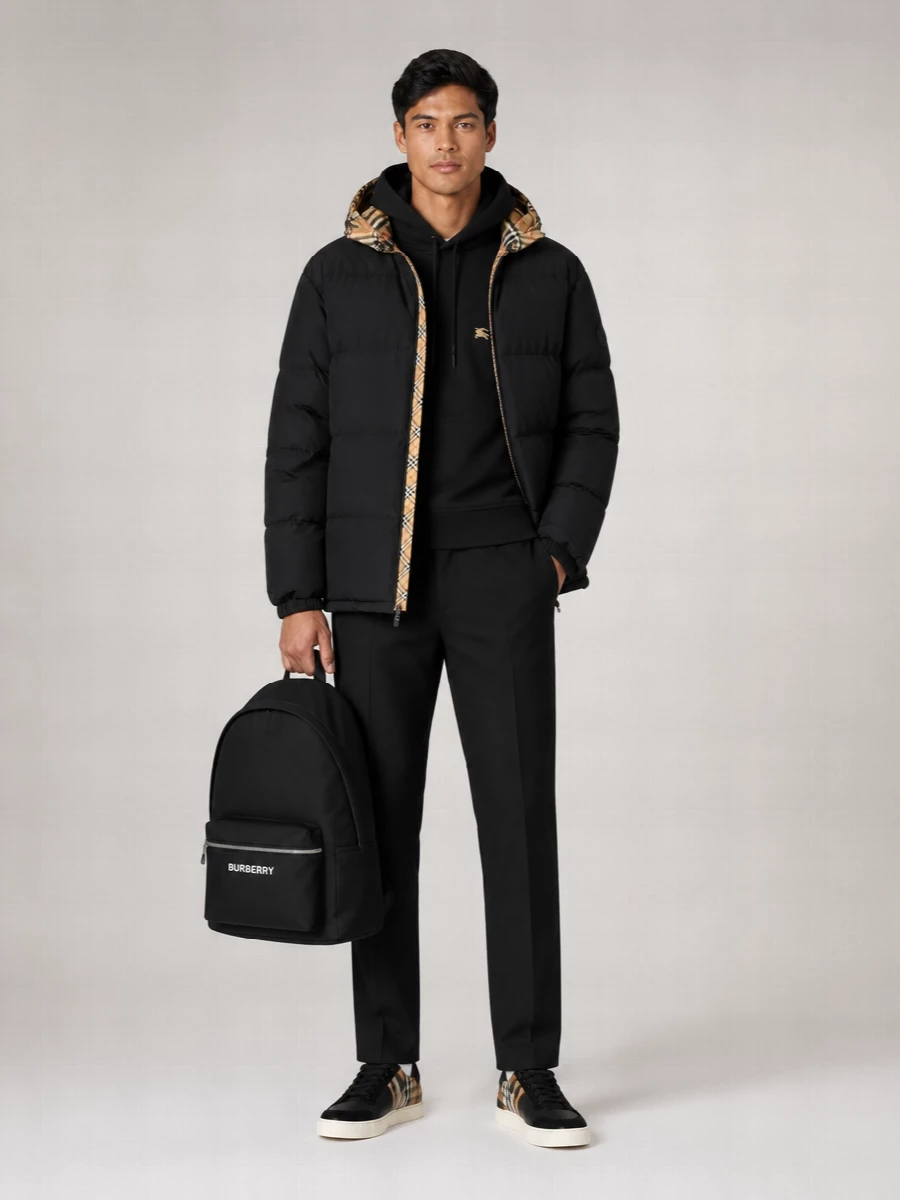 Burberry Quilted Down Puffer Jacket