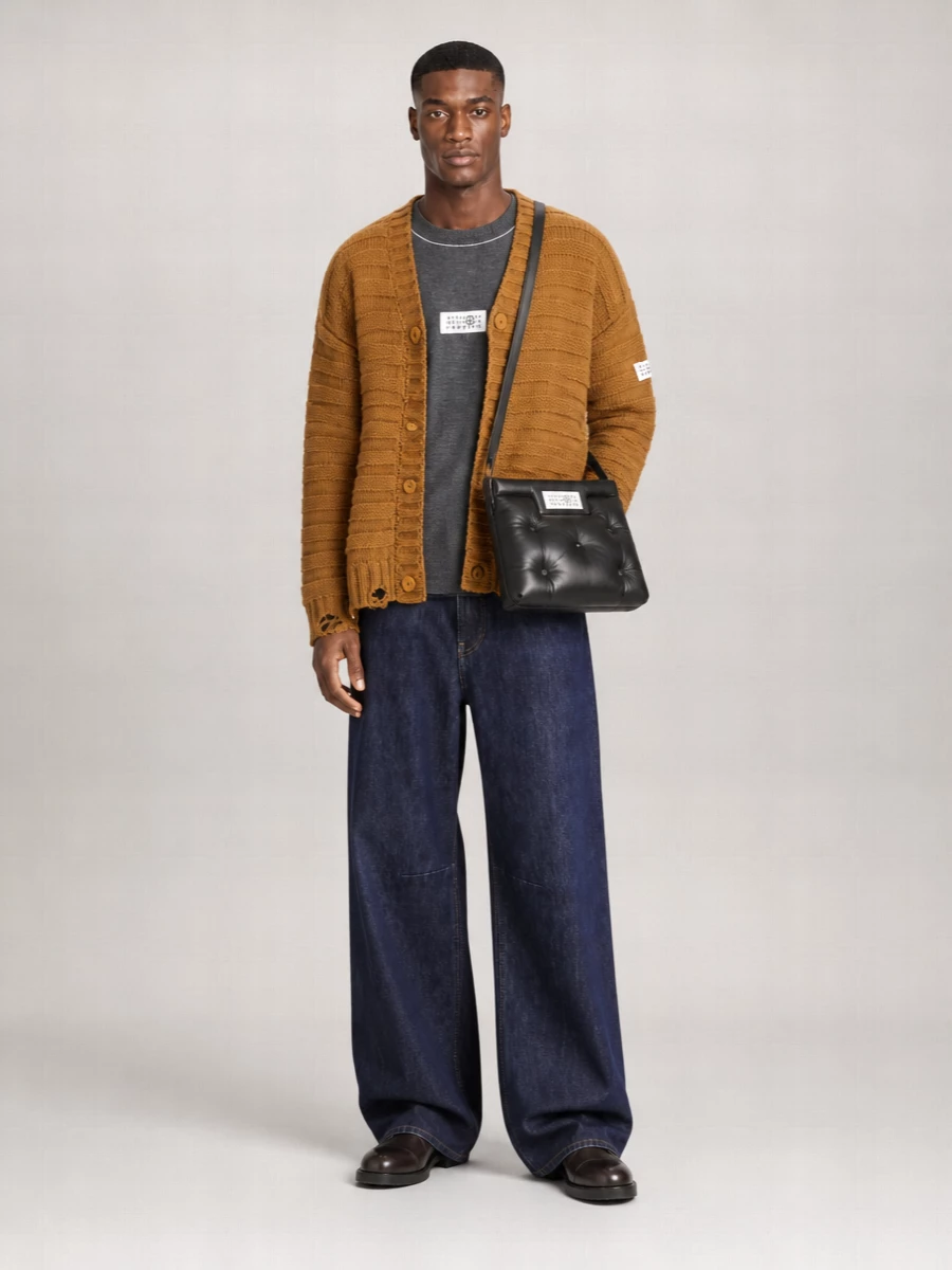 Maison Margiela Quilted Leather Shoulder Bag