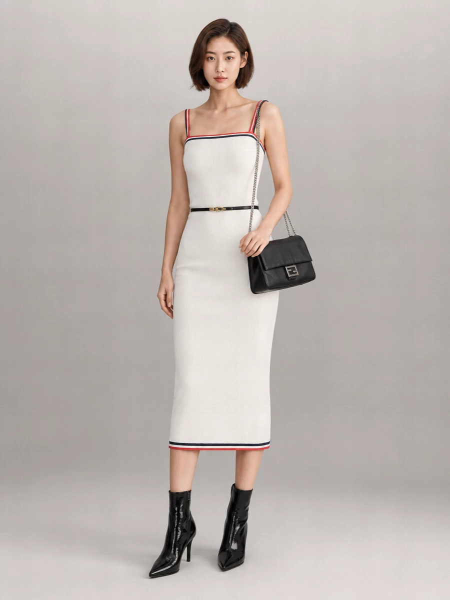 Fendi Monogram Midi Dress