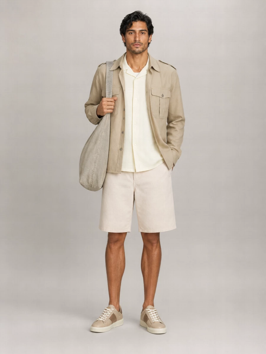 Our Legacy Checked Cotton Shirt Jacket