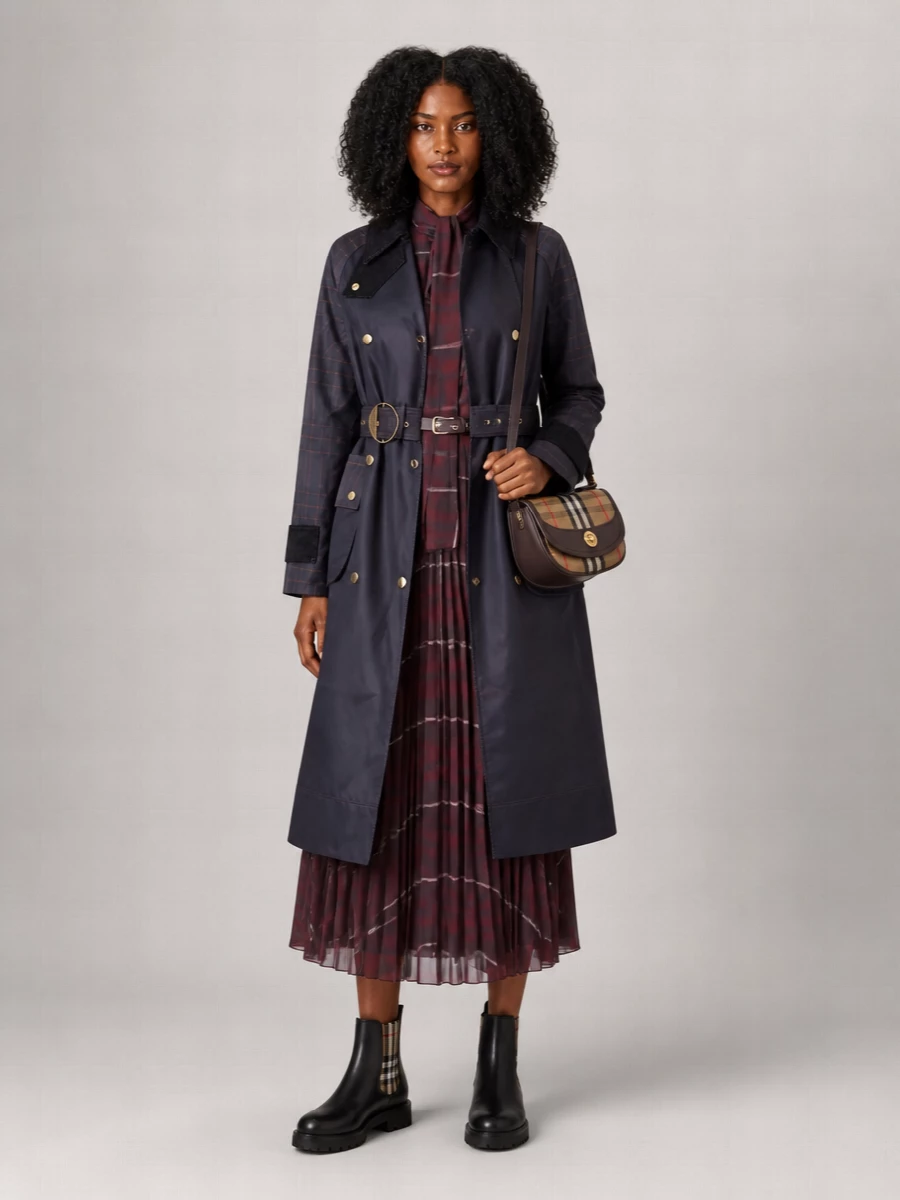 Barbour Cotton Trench Coat