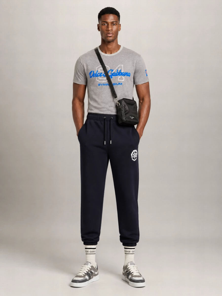 Dolce&Gabbana Mélange Cotton T-Shirt