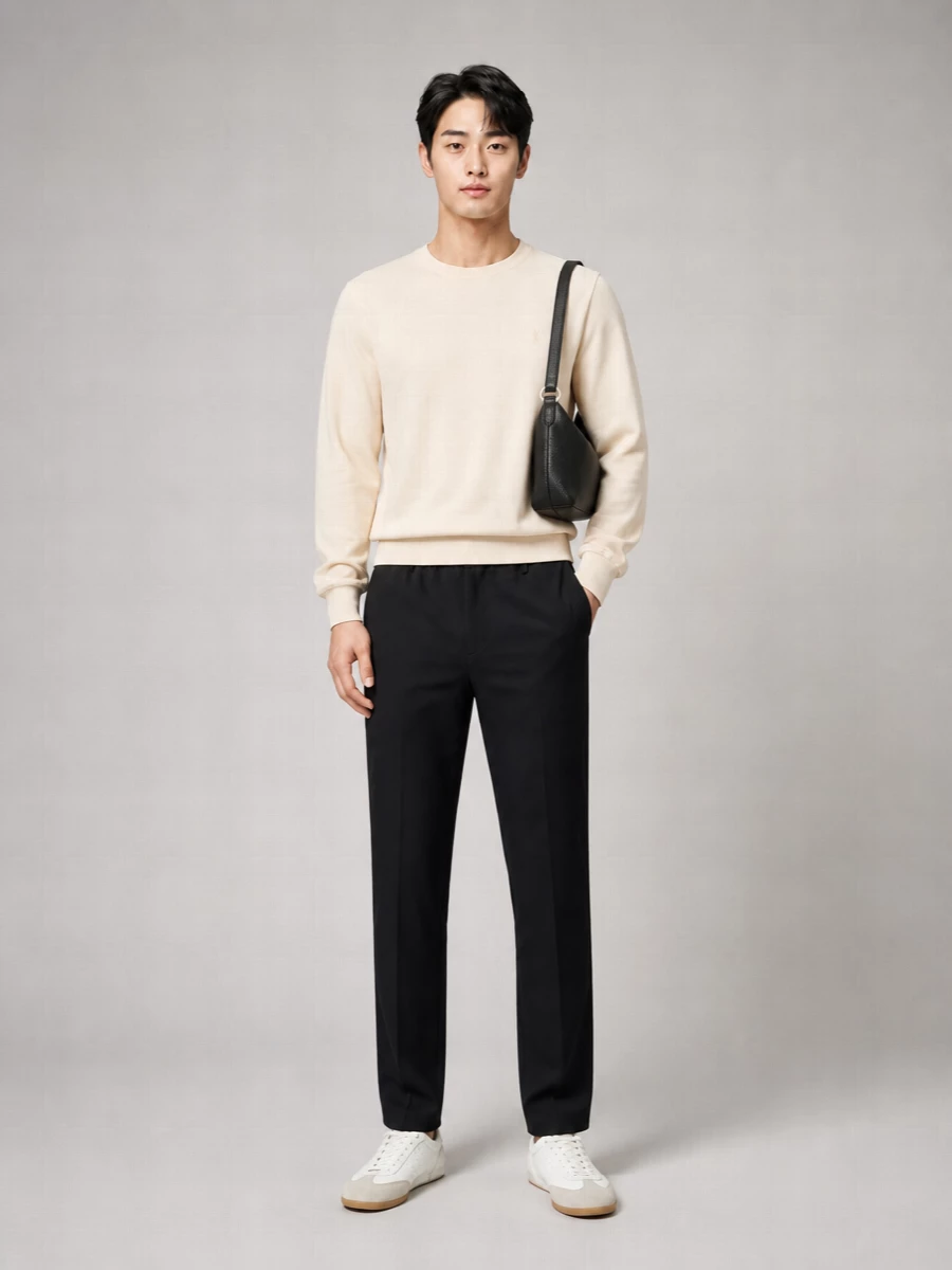 Saint Laurent Leather Low-Top Sneakers