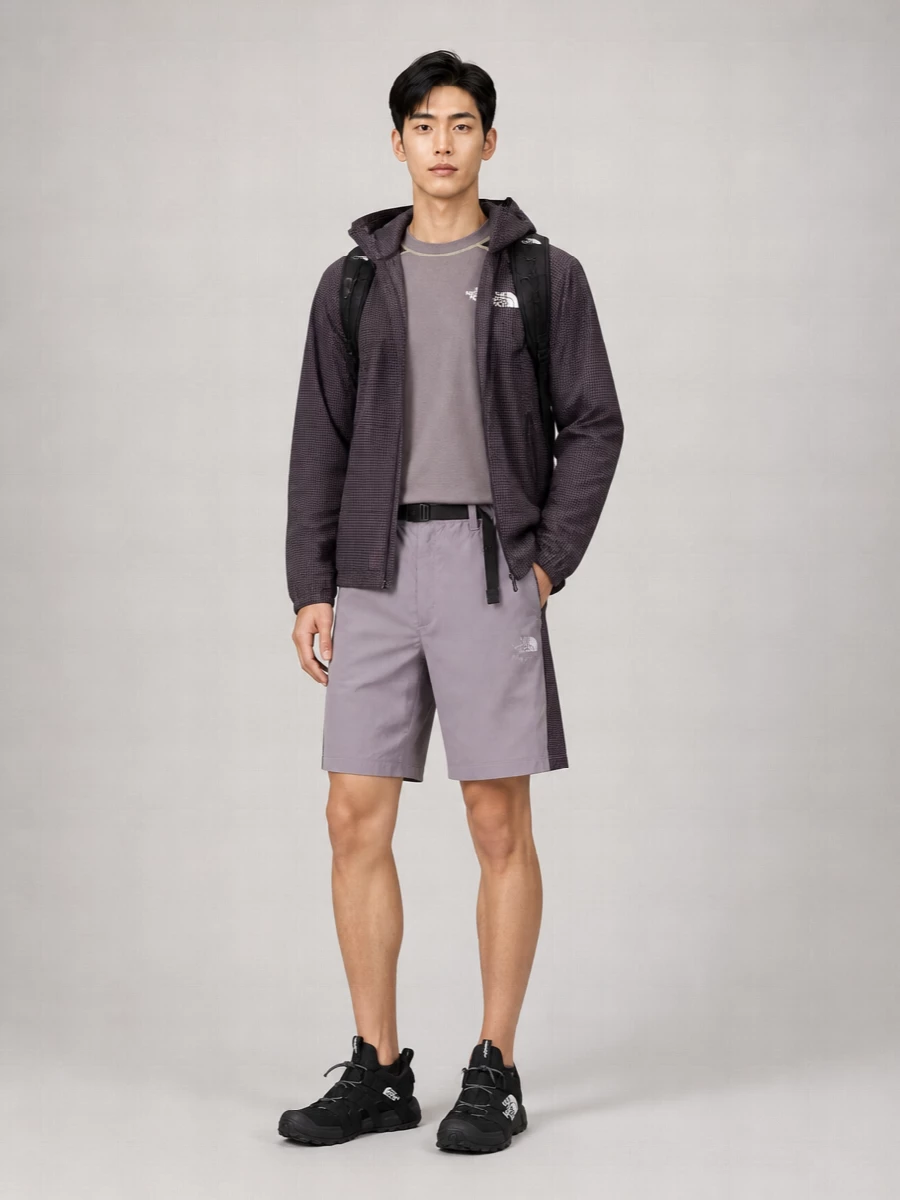 The North Face Nylon Windbreaker Jacket