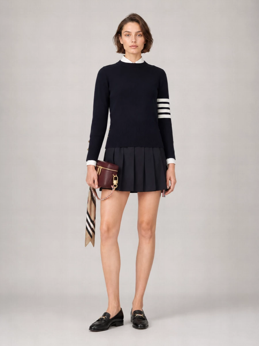 Miu Miu Leather Loafers