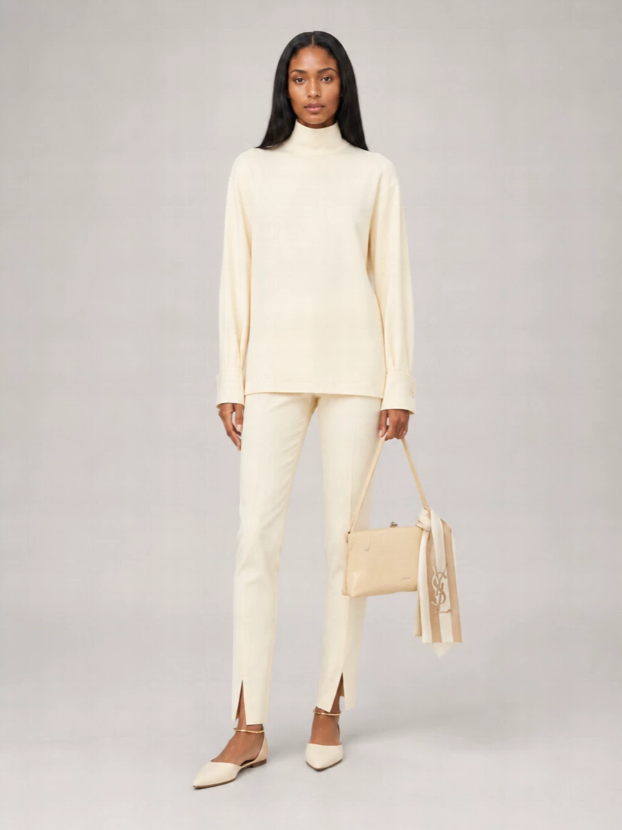 Jil Sander Wool Blend Blouse