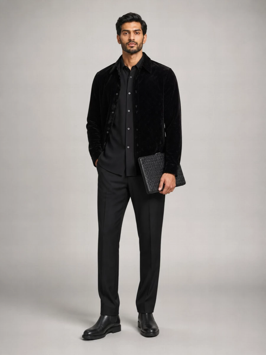 Gucci Velvet Shirt