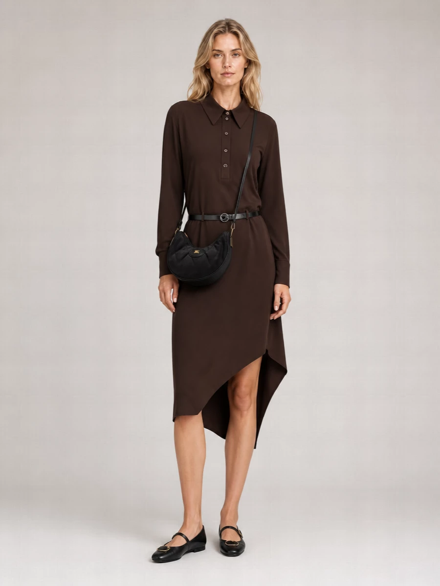 Ferragamo Leather Ballet Flats
