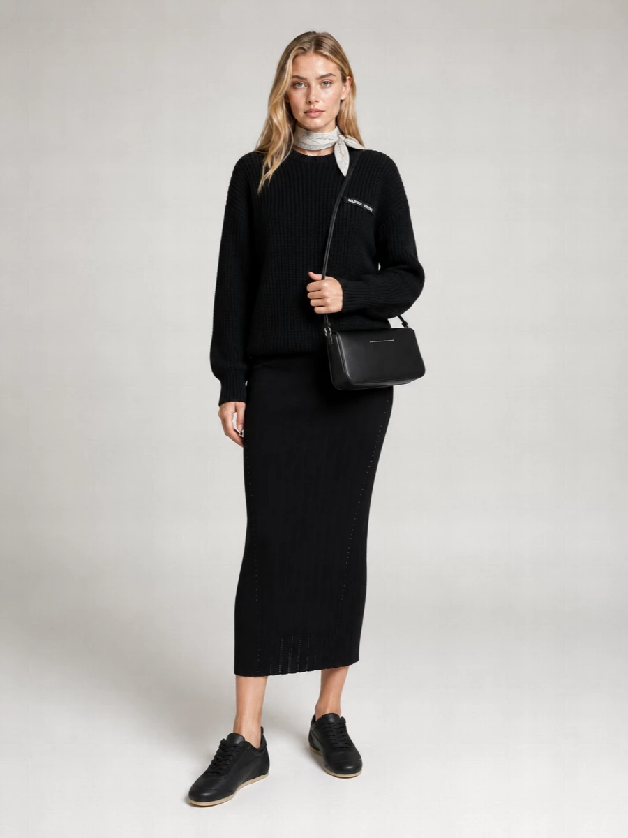 Marine Serre Oversized Jumper