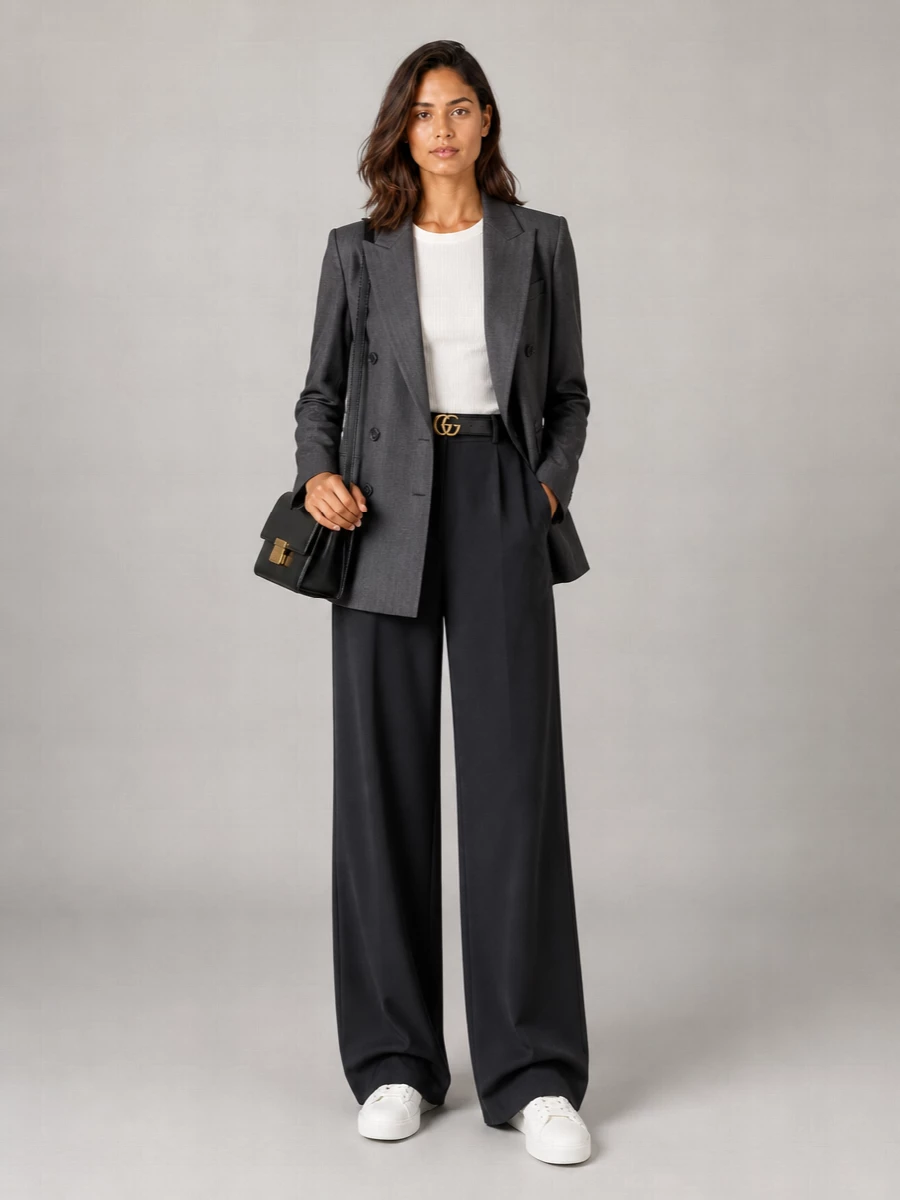 Golden Goose viscose double-breasted blazer