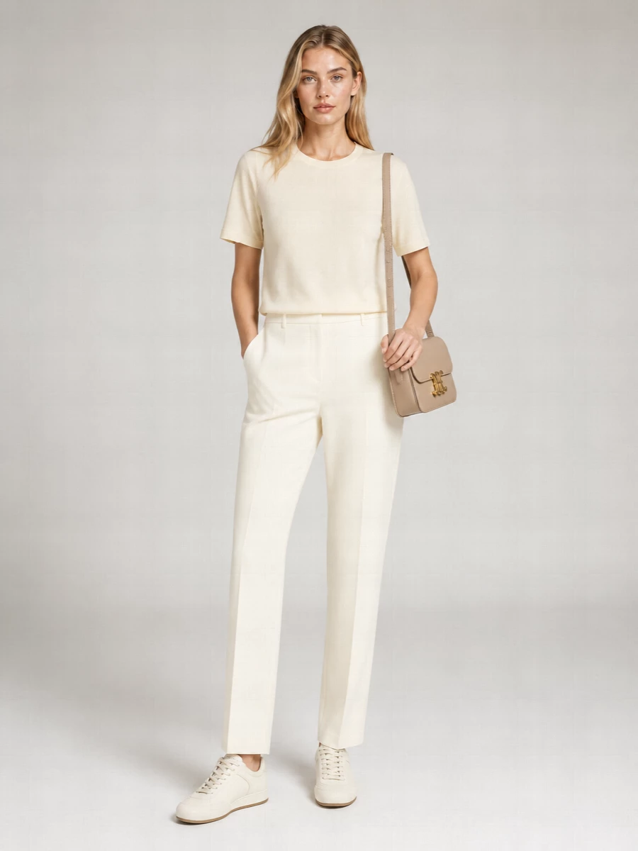 Burberry Cotton Terry Oversized T-Shirt