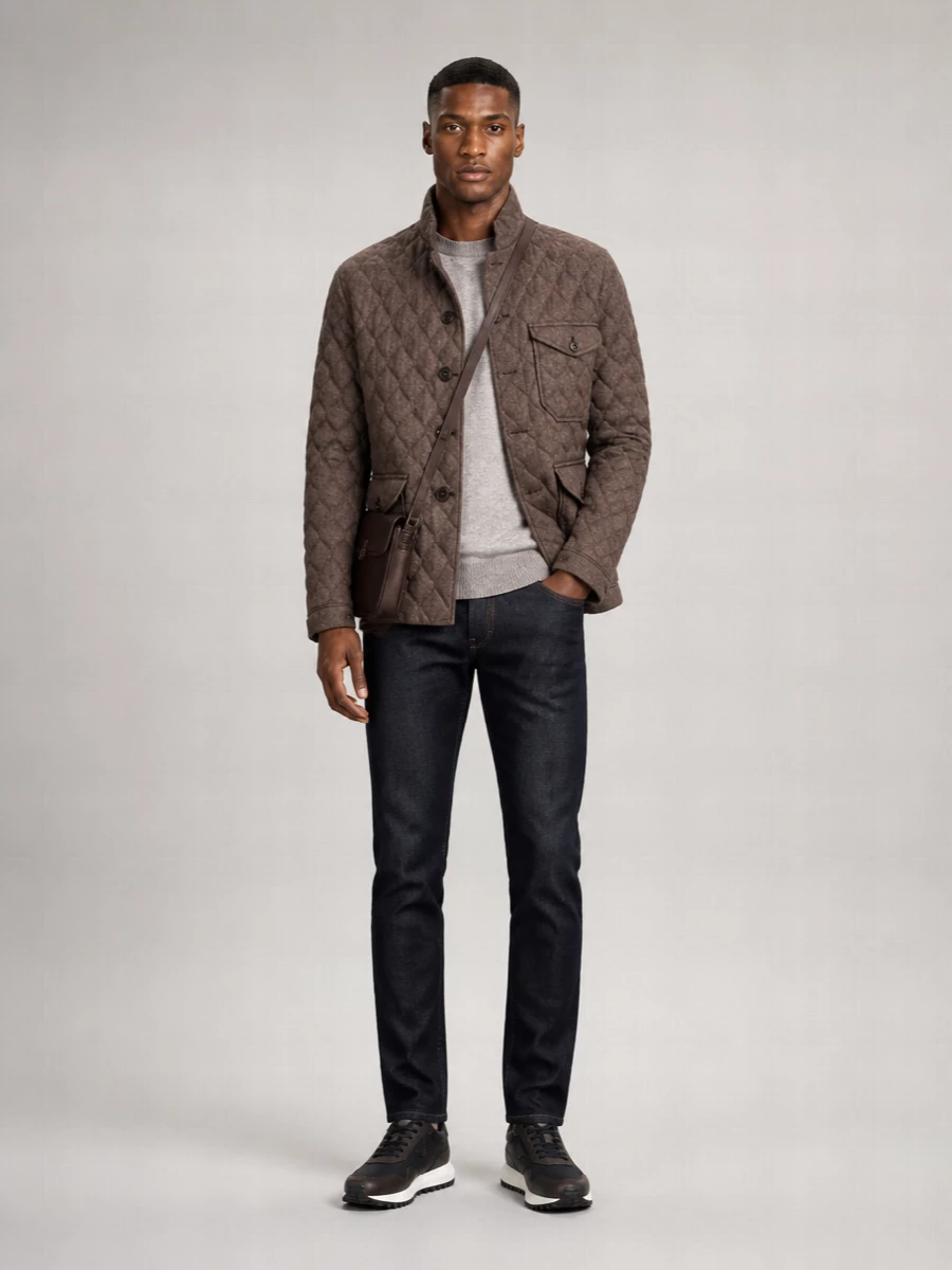 Emporio Armani Paneled Logo Low-Top Sneakers