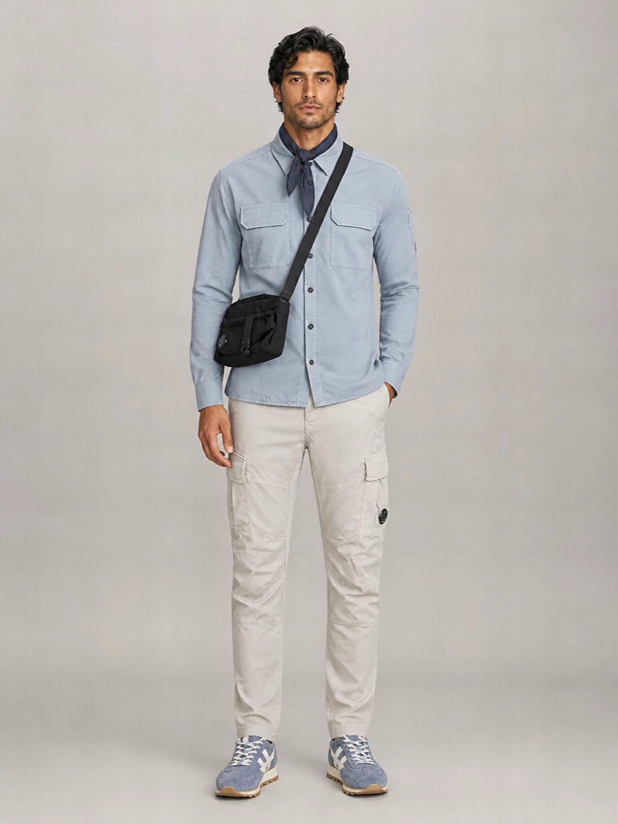 C.p. Company Cotton Button-Up Shirt