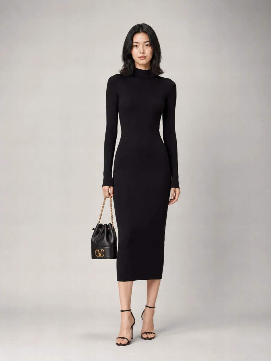 Valentino Garavani Vlogo Signature Mini Leather Bucket Bag