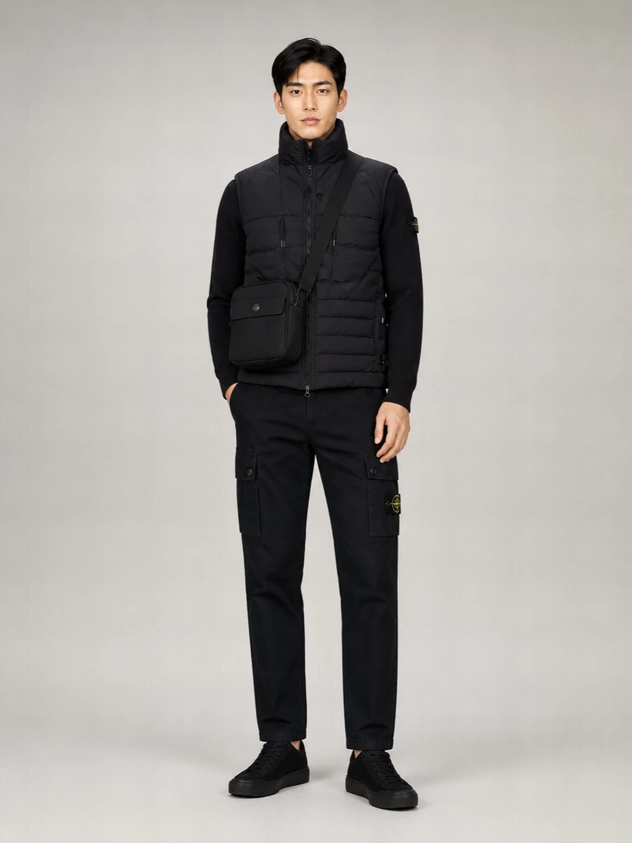 Stone Island Down Nylon Gilet