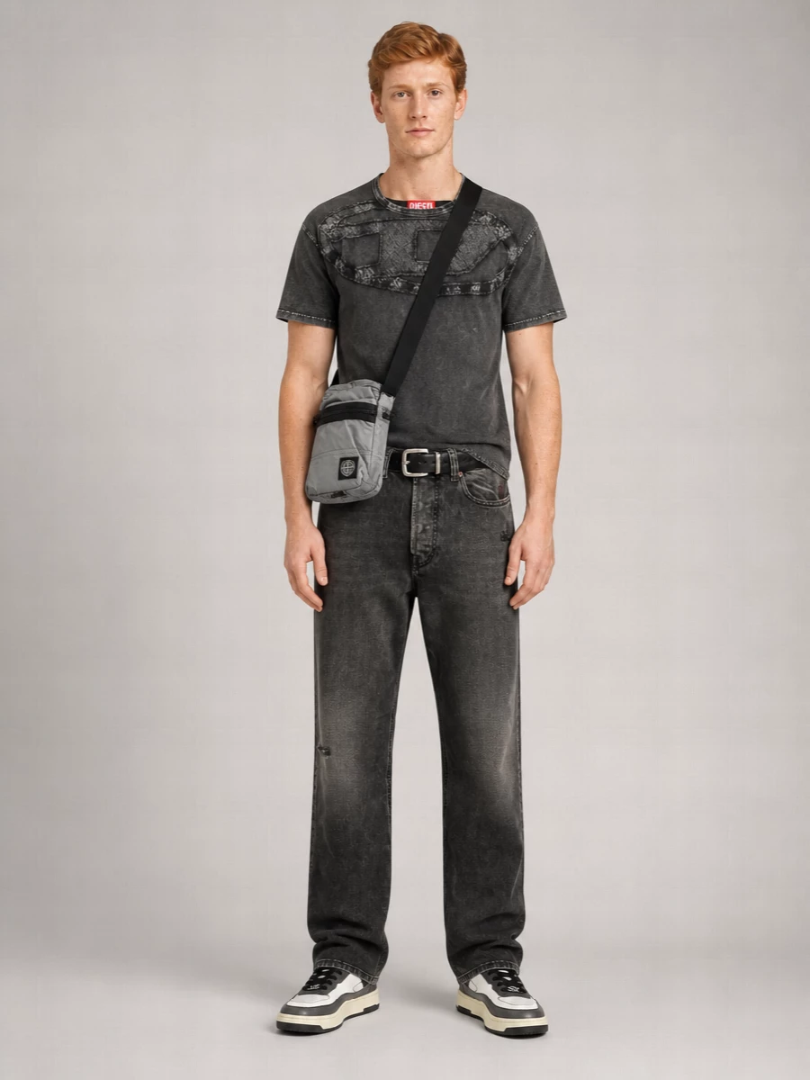 Diesel Denim Straight-Leg Jeans