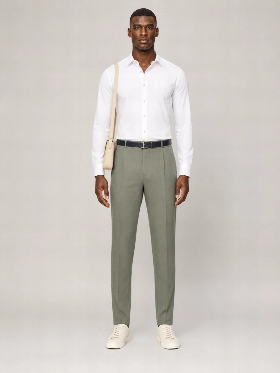 Kiton Cotton Long-Sleeve Shirt