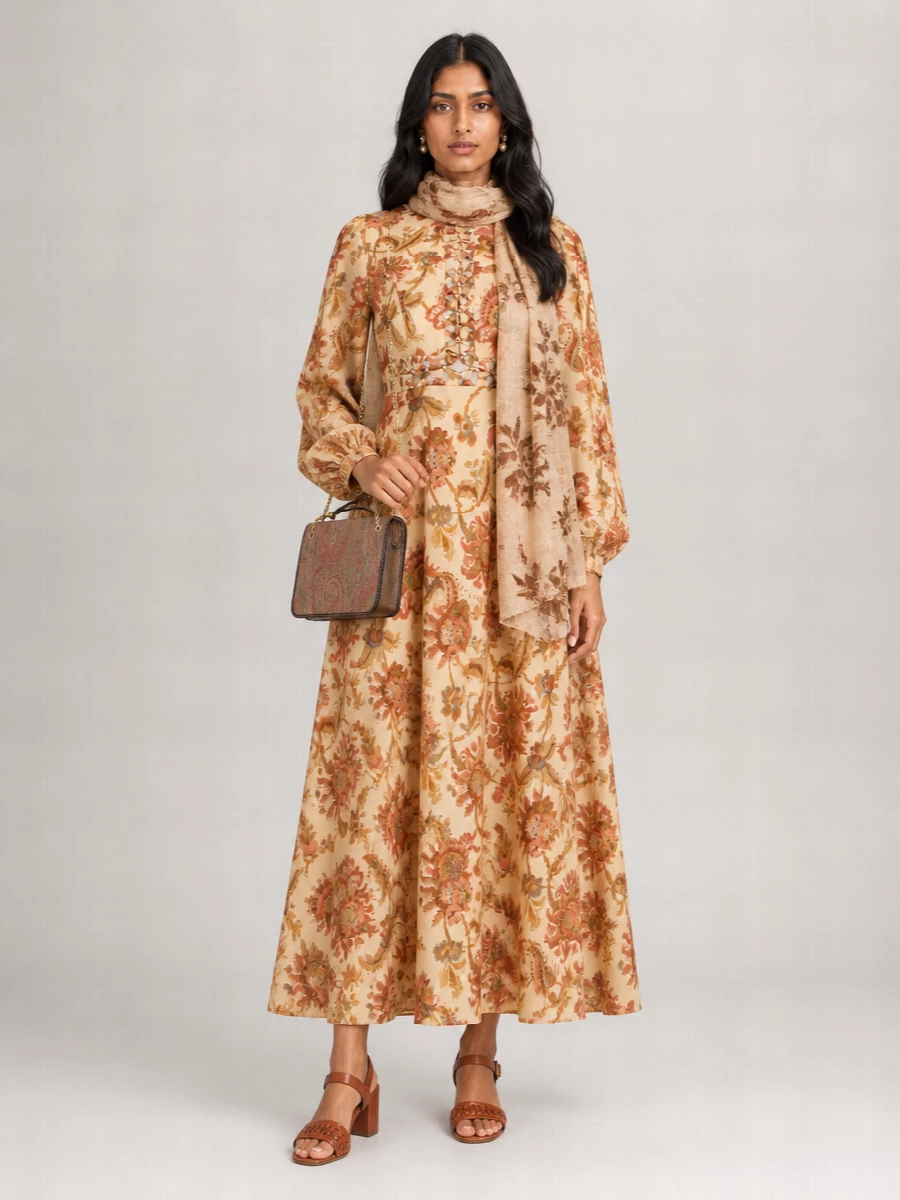 Zimmermann Floral-Print Maxi Dress