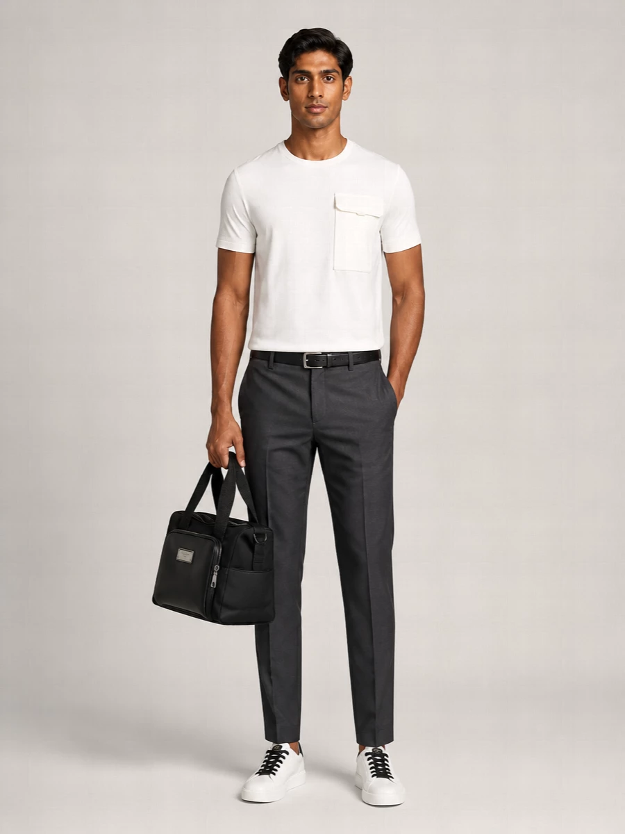 Dolce&Gabbana Cotton Pocket Short-Sleeve T-Shirt