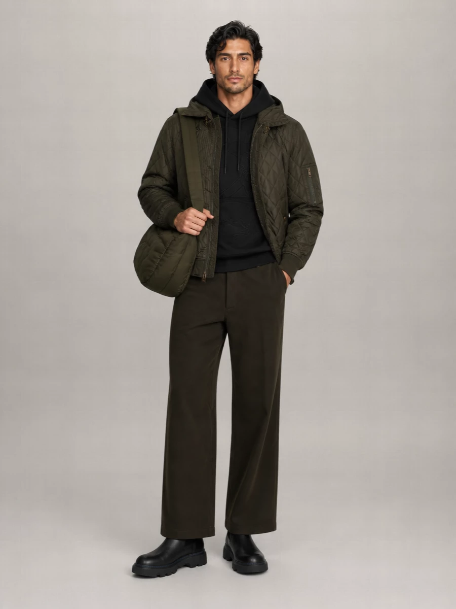 Burberry Quilted Hooded Puffer Jacket