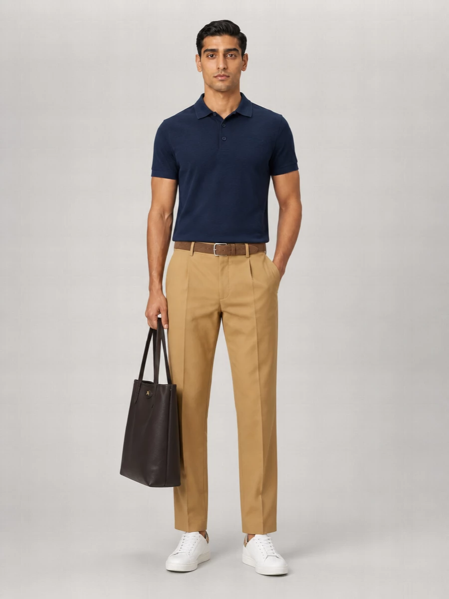 Burberry Cotton Polo Shirt