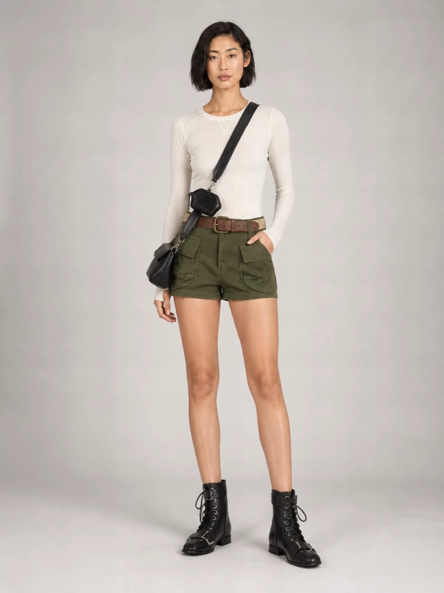 Gimaguas cotton mini skirt