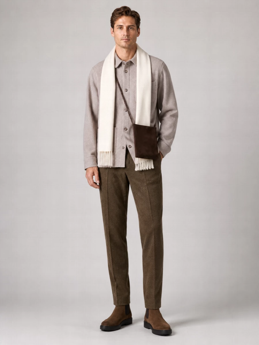 Les Deux Wool Overshirt
